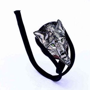 Nxy Works и трусики 5 шт. C String Men Sexy Wolf Design Мужская строка нижнего белья прозрачные брюки искушение Страсть 1203