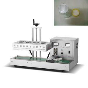Continuous Electromagnetic Induction Sealing Machine For Medical Cap Glass Plastic Bottle Aluminium Foil Sealer Packing