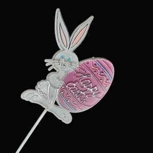 Cena fabryczna Rabbit Bunny Egg Cake deser Easter Food Decoration Gift Plug Card Birthday Party Decor Prod