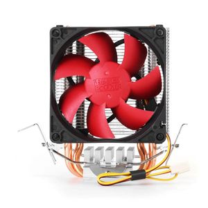 PCCooler 80mm 3 Pin DC 12V CPU Refrigeração de CPU Hydraumatic Cooler Cooler Heatsink para Intel AMD