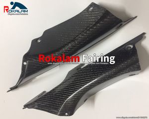 2 x Carbon Fiber Motorrad Oberen Front Dash Air Abdeckung Verkleidung Gugel Für Honda CBR1000RR 2012 2013 2014 2015 2016 motorrad Teile