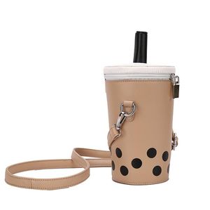 Torby wieczorowe 2021 Modne urocze dziewczyny mini torba crossbody Pearl Milk Tea torebki i torebki ramię dla kobiet