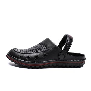 جودة الرجال النعال عبر الحدود عالية 2024 Womens Hole Sandals الأحذية أحذية ذات وزن خفيف الوزن وملف الأزياء الشاطئية الرمز الرملي: 36yd 44