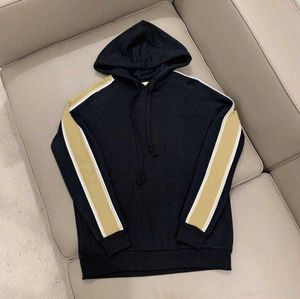 22 Winter fashion mens hoodies letter sweatshirts Reflective strip long-sleeved hooded womens sports sweaters autumn sport version of the couple Sweater coat