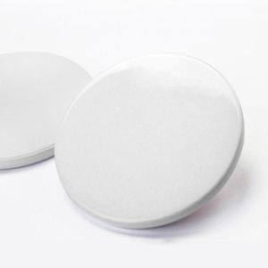 Sublimacja Ceramiczna Mata Kwadratowa Mata dla kubków 9 cm 9,5 cm puste białe sublimowane podstawki DIY Transfer termiczny mat