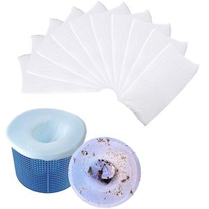 Wholesale clean pools for sale - Group buy Pool Accessories pack Of Skimmer Socks Skimmers Cleans Leaves For In ground Pools Premium Quality Nylon Basket Filter
