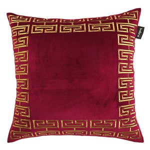 Luxury designer pillow case high quality gold and silver embroidery geometric pattern cushion cover 45*45cm use for home decoration Christmas gifts 2022 new arrive