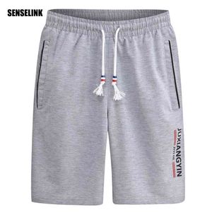 Pantaloncini da uomo estivi Boardshorts Comodi Moda Casual Marca Fitness Bodybuilding Traspirante Taglie forti 6XL 210806