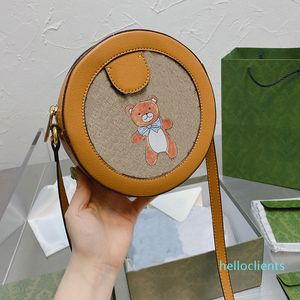 2024 borsa a tracolla con stampa orso borsa a tracolla di marca borsa a tracolla stilista donna borsa in pelle portamonete totes clutch