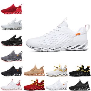 Discount Non-Brand men women running shoes Blade slip on black white red gray orange gold Terracotta Warriors trainers outdoor sports sneakers