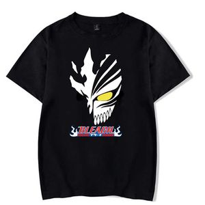 Bleach Hot Anime Camiseta O-pescoço Moda Casual Impressão de Moda Homem Y0809