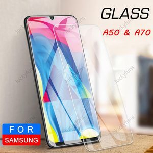 9H Закаленные стеклянные защитные защитные для Samsung Galaxy A10 A20 A30 M10 M20 M30 2.5D Безопасность A51 A71 A91 A50 A60 A70 A70 A90 фильм