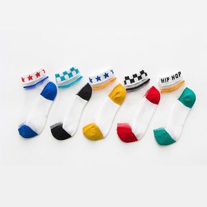 5 Pairs/Lot Baby Soft Cotton Socks Infant Cute Casual Fashion Breathable Mesh For 12-24 Month Boy Girl Kids Gifts