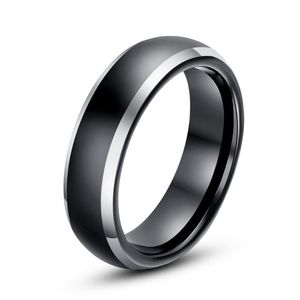 Anelli di matrimonio Fu Fashion 100% Anello in carburo di tungsteno per bande di uomo e donna non arrugginire o non si graffierà