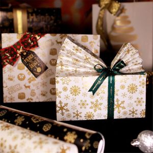 Geschenkpapier, Origami-Papier, Weihnachten, Frohe Weihnachten, Geschenkbox, Verpackung, beschichtete Verpackung