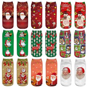 1Pair Socking For Merry Christmas Deco Home Santa Cotton Sock Christmas Ornaments Family Navidad Party Noel Gift Xmas Decoration 108