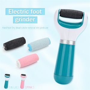 Multifunction Electric Remove Calluses Hardness Dead Skin Heels Grinding Pedicure Foot Grinder Pedicure with Replacement Roller 220301