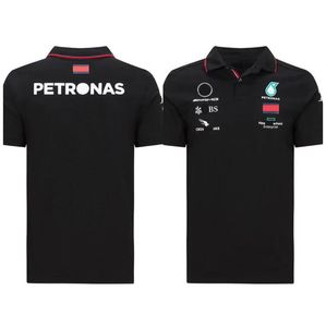 Mens T Shirt F1 Formula One Racing Kadınlar Günlük Kısa Kollu T-Shirtler Lewis Hamilton Takım İş Giysileri Tshirts KVXV