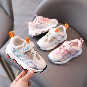 Autumn Toddler Boy Sports Shoes Kids Fashion Baby Girl Shoes Unisex Sneakers Mesh Breathable Children's Casual Shoe 1-6 Year G1025