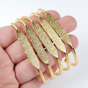 Borosa Gold / Silver Color Brass Blank Bangle Settings Golden Flat Cuff Bracelet Bangle Making Pj026-g Pj026-s Q0720