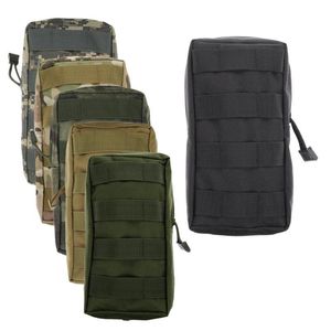 Midjepåse 600D Utility Sports Molle Pouch Tactical Vest Bag för utomhusjakt Pack Equipment Cam
