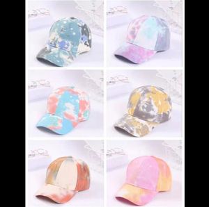 CC Hat Men's and Women's Summer Sunshade Camouflage Baseball Mesh Cap Sunscreen Andningsbar hästsvans Justerbar ren färg Duck Tongue