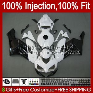 Mold wtryskowy OEM dla Honda Fairings CBR White Black 1000 CBR1000 RR CC CBR1000RR 04 05 Nadwozie 52NO.64 CBR 1000RR 1000CC 2004 2005 CBR-1000 2004-2005 Zestaw obróbki