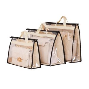 Storage Bags Transparent Dust Bag Clear Purse Organizer Dustproof Handbag Holder Wardrobe Closet For Clutch Shoes