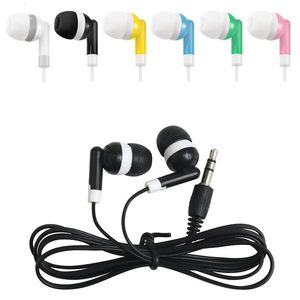Lower price Wholesale Disposable Earphones Headphones Low Cost Earbuds for Theatre Museum School library,Hotel,Hospital Gift 12 Colors