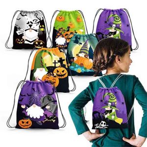 Halloween decorative candy kids bag Backpack school drawstring book lunch swimming bags for boys backpacks cartoons children animal schoolbag G60OHMA