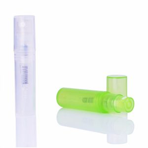 2 ml perfumper pompa pompowa butelki Atomizery Pojemniki do kosmetyków perfumy plastikowe butelkę sprayu DH2649