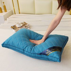 Star Hotel Pillow Adult Cervical Spine Single Home Low School Set Neck Protector Sleep Student F8051 210420