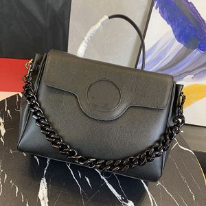 Women Plain Handbag Lady Tote Shoulder Bag Genuine Leather Crossbody Bags Detachable Adjustable Strap Chains Flap Handbags High Quality