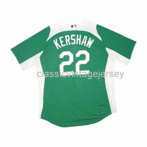 Mężczyźni Kobiety Kids Clayton Kershaw Cool Base Jersey Hafdery Nowe koszulki baseballowe XS-6xl