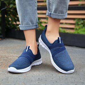 Herrkvinnor Size Trainer 46 Löpskor Gray Black Blue Red Sunmmer Tjocksoled Flat Runners Sneakers Code: 12-7696 84155 71866