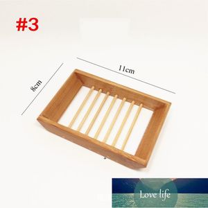 5 Styles Natural Bamboo Soap Holder Creative Environmental Protection Natural Bamboo Soap Dish Drying Soap HolderOWD8517 Factory price expert design Quality