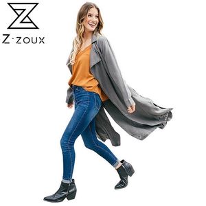 Mulheres Trench Coat Manga Longa Windbreaker Solto Casual Casacos Moda Senhoras Outono Inverno 210513