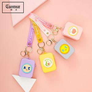 2021 Dekompressionsspielzeug Push Bubble Key Case Kopfhörer Antistress Soft Squishy Anti-Stress Geschenkbox