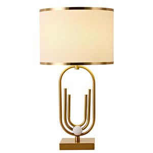 Bedroom Light Luxury High End Bedside Table Lamp American New Chinese Style Wedding Table Lamps Room Lights Creative Lighting