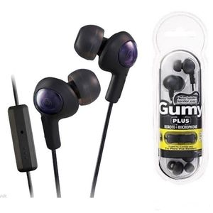 Gumy HA FR6 Gummi-Ohrhörer Kopfhörer-Ohrhörer 3,5 mm Mini-In-Earphone HA-FR6 Plus mit Mikrofon für intelligentes Android-Telefon und Einzelhandelspaket