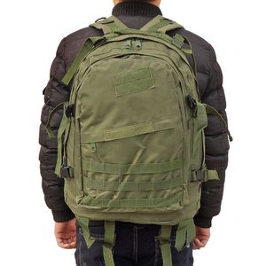 40L Tactical Bag Army Molle Zaino militare Arrampicata all'aperto Campeggio Alpinismo Caccia Escursionismo Zaino da viaggio Impermeabile Y0721