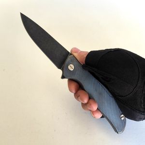 Limited Edition Flipper Model F95 Custom Contifittudes Coney Wash Titanium Ручка S35VN Blade Складной Нож EDC Выживание Кемпинг Тактический Наружный Аварийный инструмент