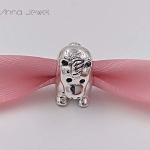 Charms Koraliki Do Wróżki Biżuteria Make Make Horse Pandora 925 Sterling Silver Bransoletka Zestaw Kobiety Mężczyźni Bridal Łańcuch Naszyjnik Puerto Rican Urodziny Prezent 790479