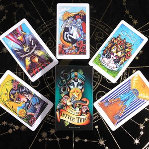 Oito tatuagem de moedas 82-card deck inclui toda a sua arte de tarot original plus por Lana Zellner com PDF Gidebook