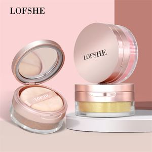 Glitter Foundation Proszek 80g Lotning Water and Oil Control Loose Setting Powders Cosmetics Makeup dostawca