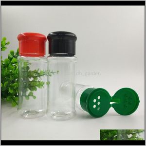 Herb Spice Tools Plastic Salt Pepper Shakers Seasoning Jar Can Barbecue Bbq Connt Vinegar Bottle Cruet Container Kitchen Dbc F8U5W Kp6X1