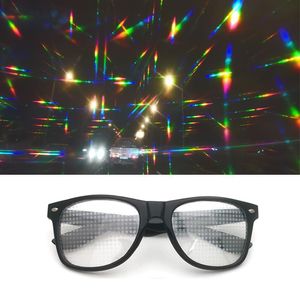 Okulary przeciwsłoneczne 2021 Phoenix Ultimate okulary dyfrakcyjne-3D pryzmat efekt EDM Rainbow Style Rave Frieworks Starburst okulary na festiwale