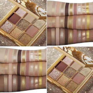 Wholesale prices High quality Brand 9 color GOLD Beauty eyeshadow makeup eye shadow platette