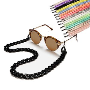 Acrylic Candy Color Sunglasses Chains Glasses Chain Straps Necklace Chunky Lanyards Neck Eyeglasses Holder Cord