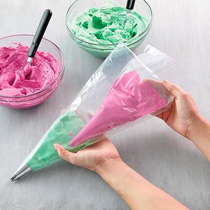Cake Tools 100pcs Pastry Bag Icing Piping Cupcake Decorating Bags Fondant Cream Tip Baking